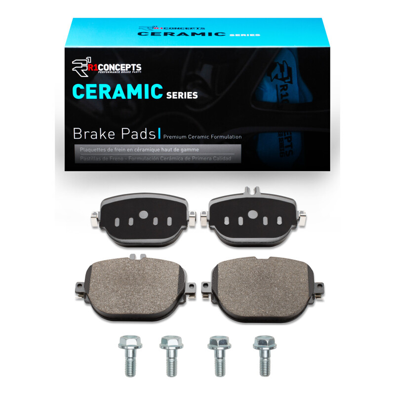 R1 17-25 Mercedes-Benz E63 AMG S Rear Ceramic Pads & Hardware Kit