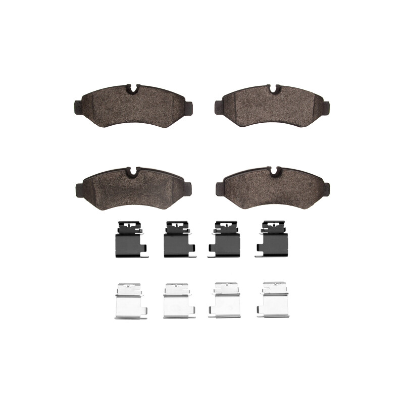 R1 -25 Freightliner Sprinter 1500 Rear Ceramic Pads & Hardware Kit