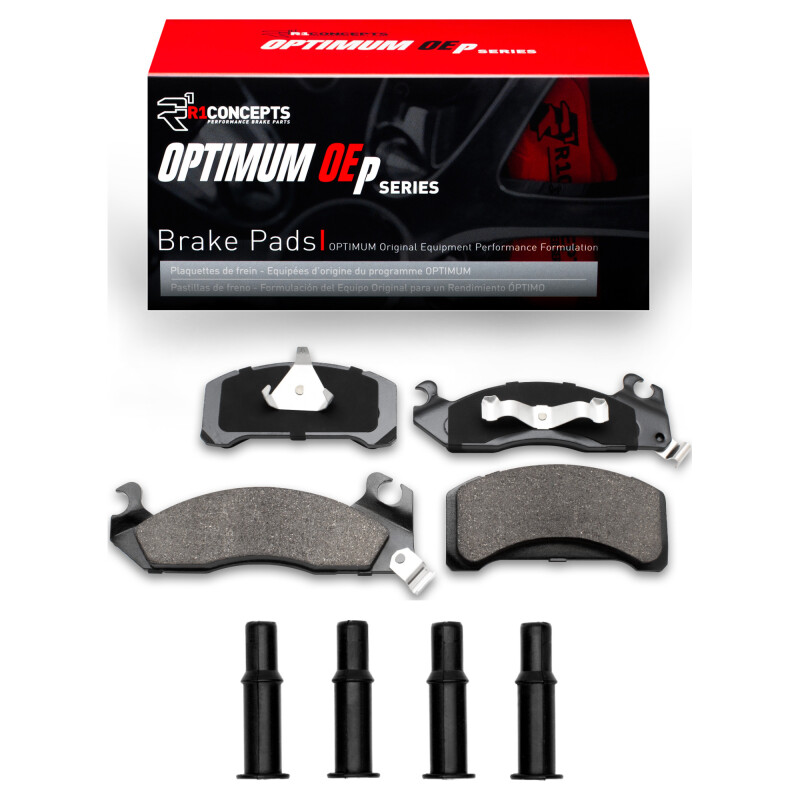 R1 82-93 Ford Thunderbird Front Optimum OE Pads & Hardware Kit