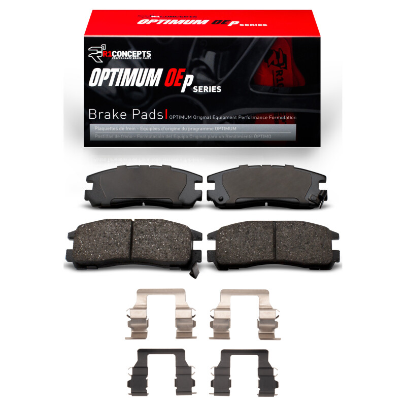 R1 88-99 Dodge Stealth Rear Optimum OE Pads & Hardware Kit