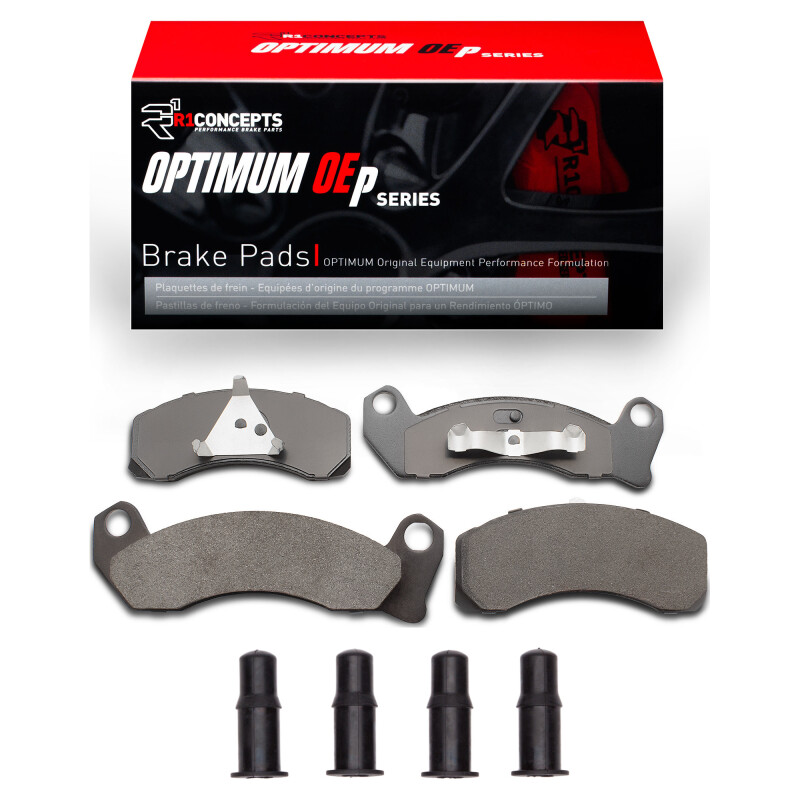 R1 81-94 Ford Crown Victoria Front Optimum OE Pads & Hardware Kit