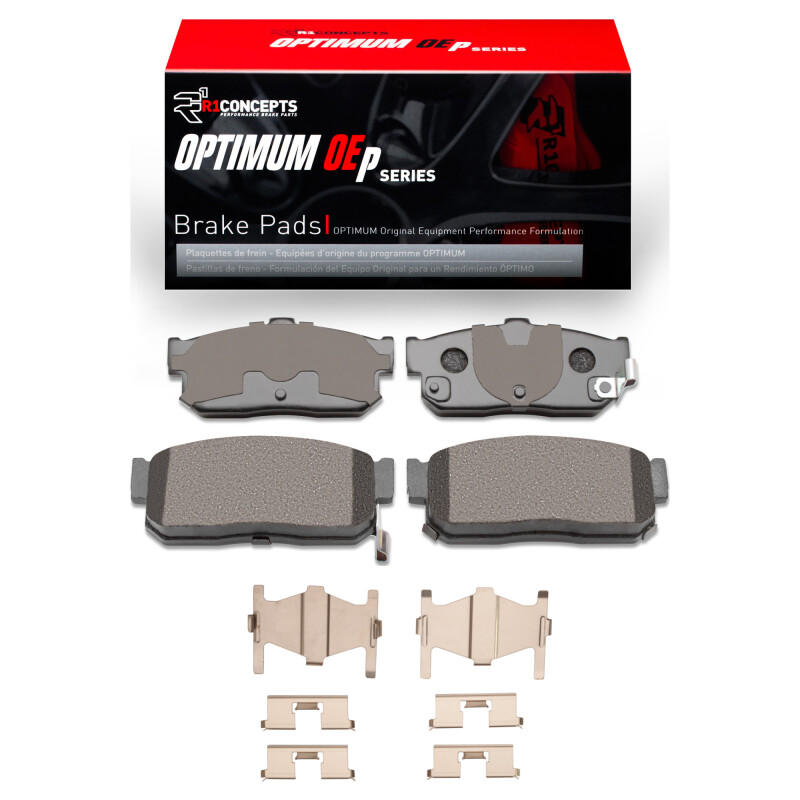 R1 91-01 Infiniti G20 Rear Optimum OE Pads & Hardware Kit
