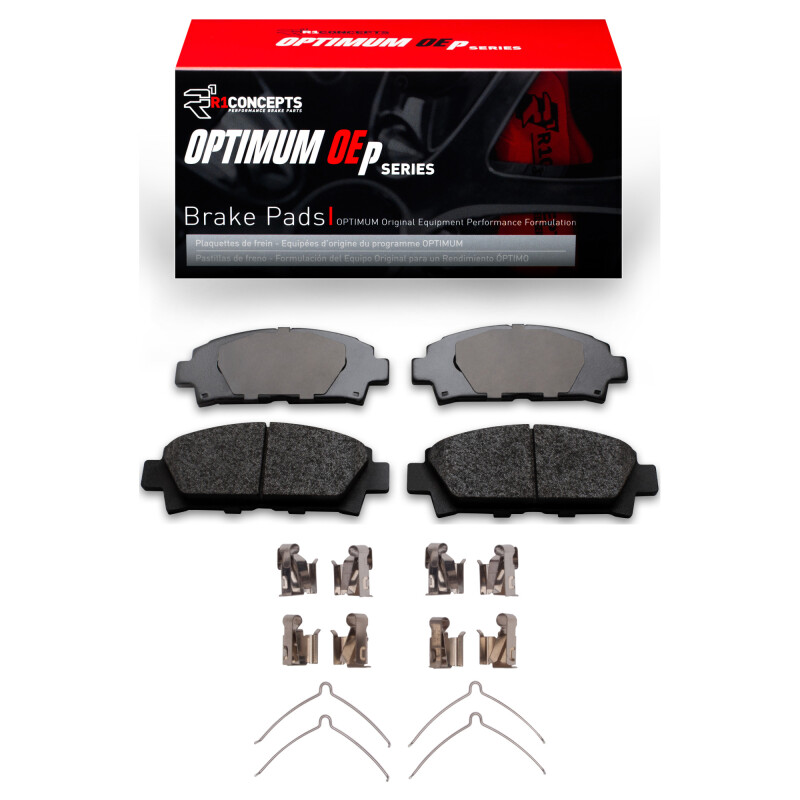 R1 92-95 Toyota MR2 Front Optimum OE Pads & Hardware Kit