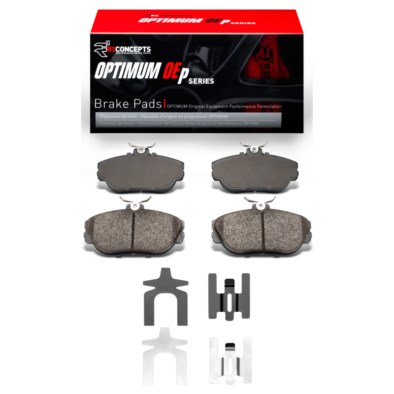 R1 93-98 Ford Taurus SHO Front Optimum OE Pads & Hardware Kit