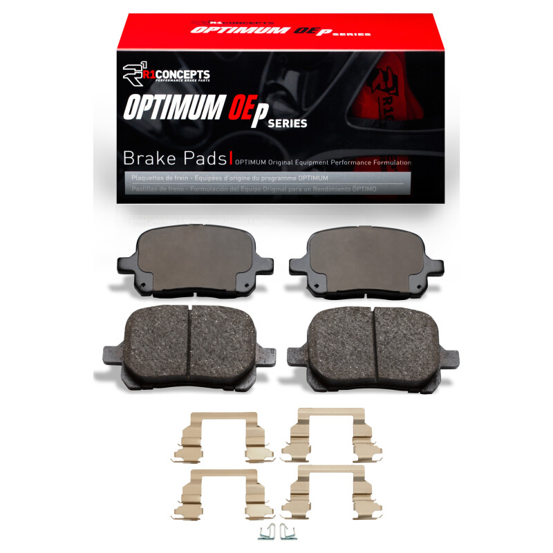 R1 97-04 Lexus ES300 Front Optimum OE Pads & Hardware Kit
