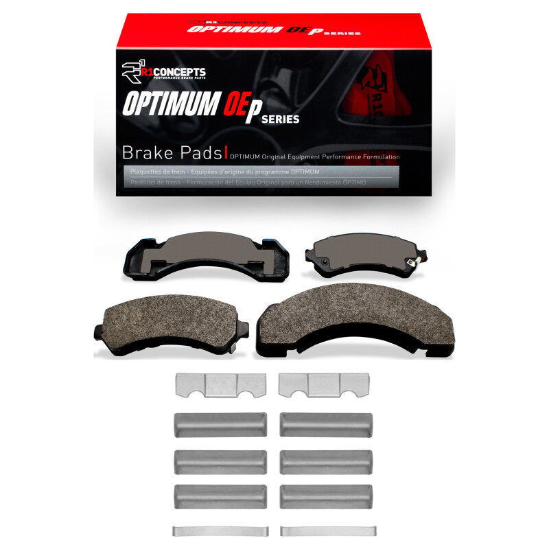 R1 95-00 Chevrolet C3500 Front/Rear Optimum OE Pads & Hardware Kit