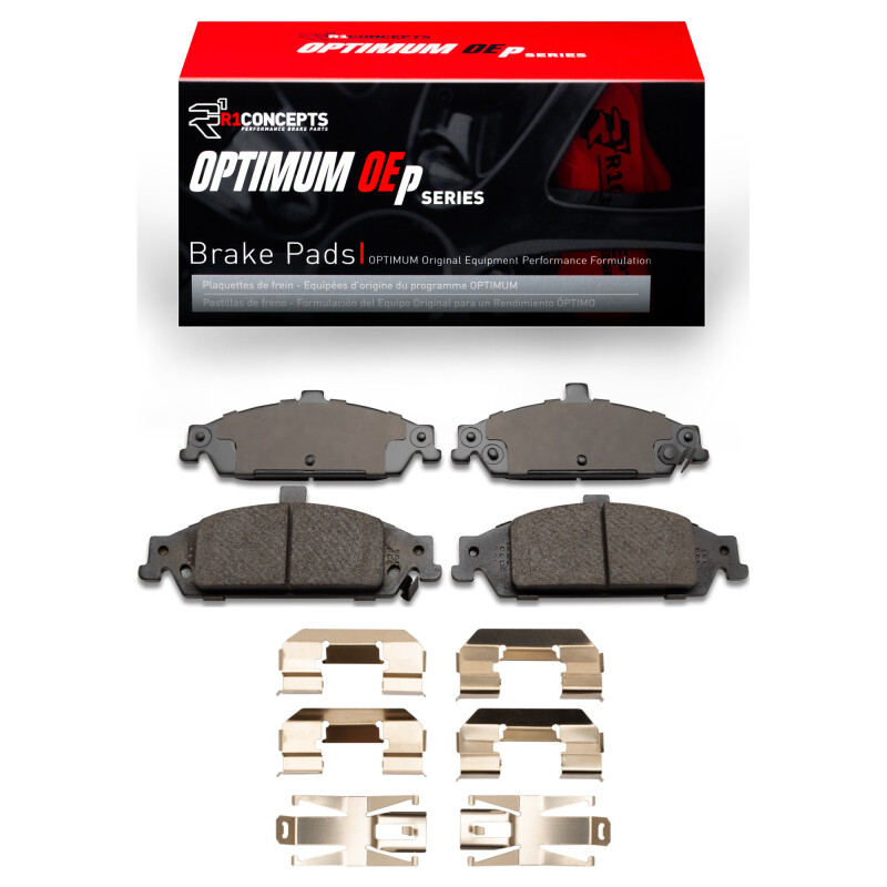 R1 97-05 Chevrolet Classic Front Optimum OE Pads & Hardware Kit