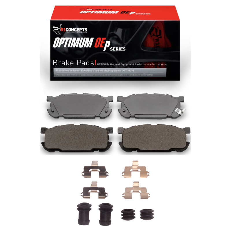 R1 01-05 Mazda Miata Rear Optimum OE Pads & Hardware Kit