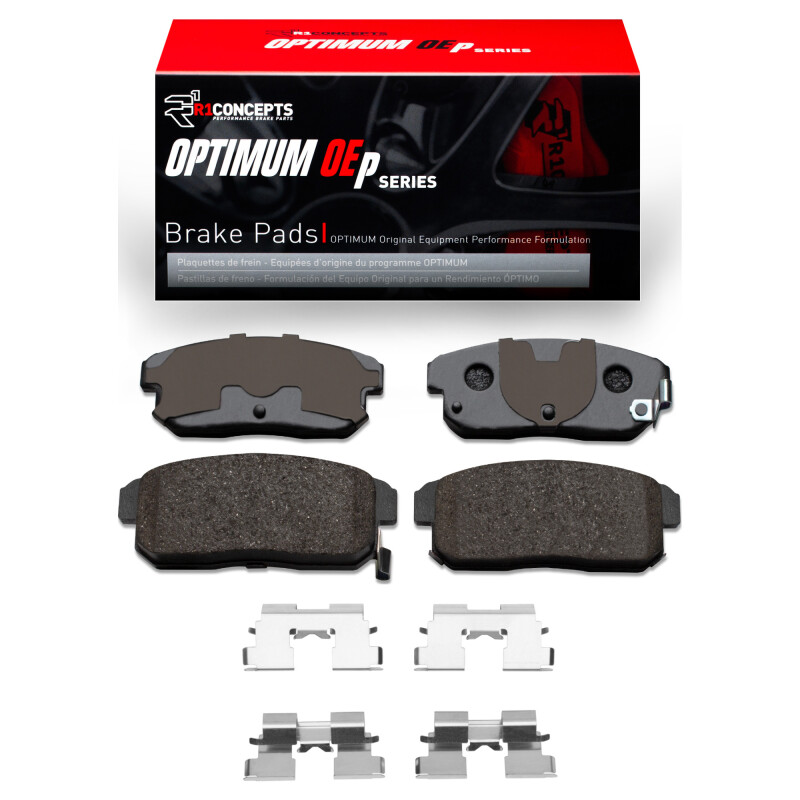 R1 00-06 Infiniti G20 Rear Optimum OE Pads & Hardware Kit