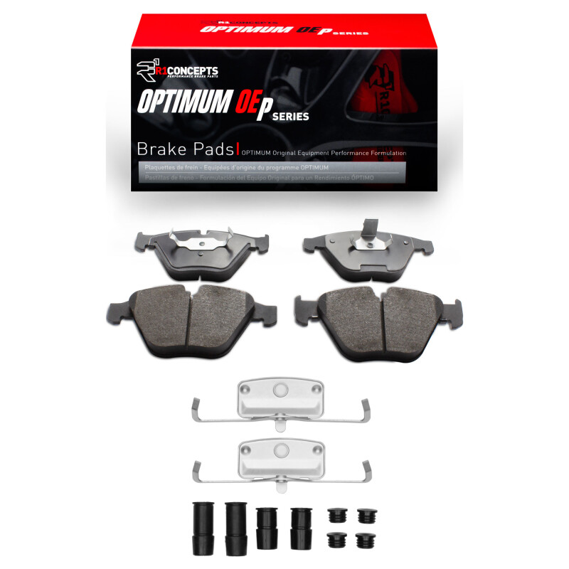 R1 04-13 BMW 525I (USA/Canada) Front Optimum OE Pads & Hardware Kit