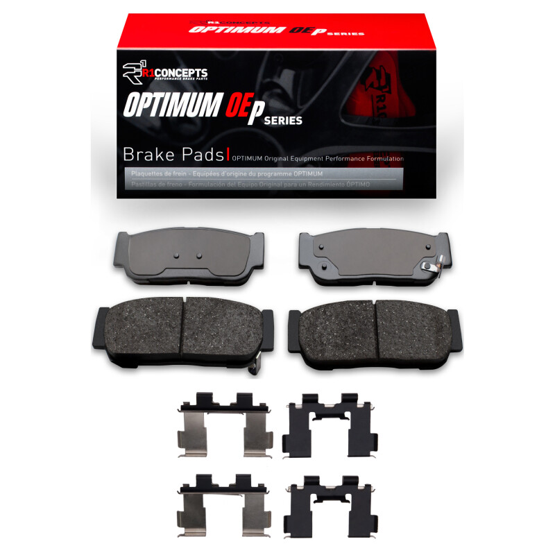 R1 03-09 Kia Sorento Rear Optimum OE Pads & Hardware Kit