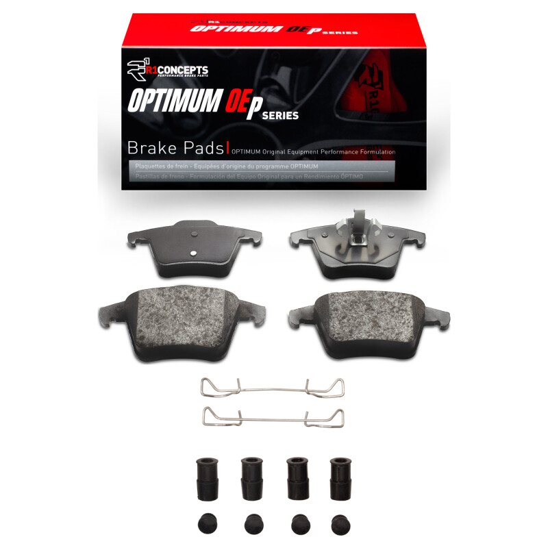 R1 03-14 Volvo XC90 Rear Optimum OE Pads & Hardware Kit