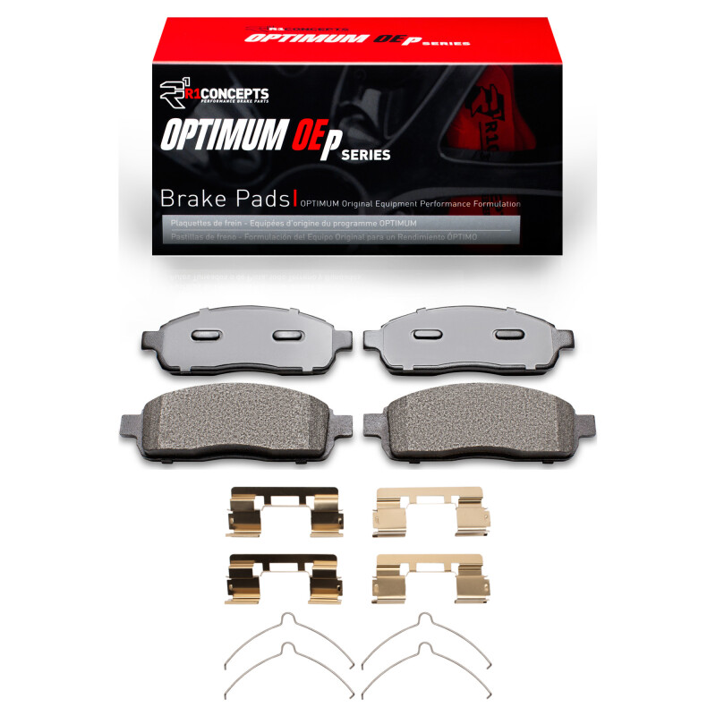 R1 04-09 Ford F-150 4WD Front Optimum OE Pads & Hardware Kit