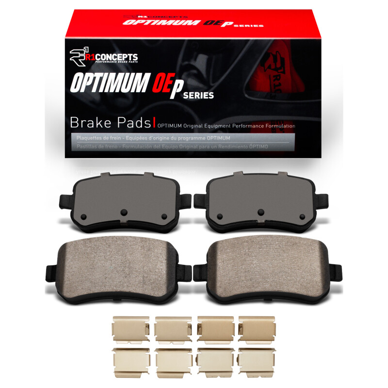 R1 04-07 Ford Freestar Rear Optimum OE Pads & Hardware Kit
