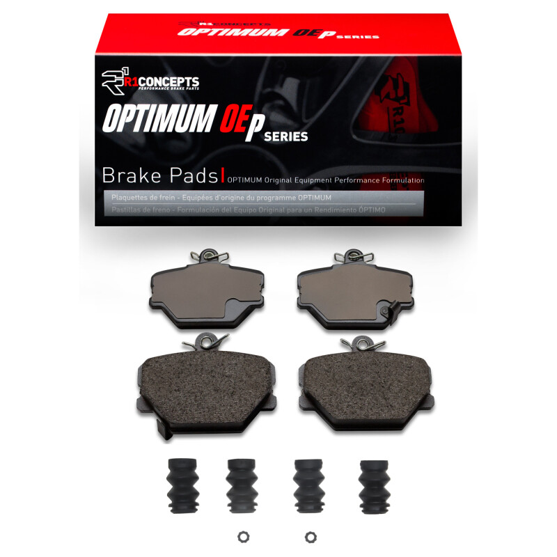 R1 05-16 Smart Fortwo Front Optimum OE Pads & Hardware Kit