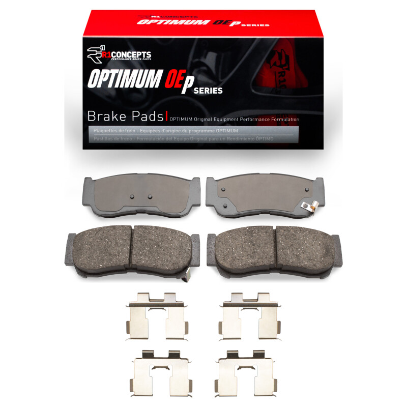 R1 07-09 Hyundai Santa Fe Rear Optimum OE Pads & Hardware Kit