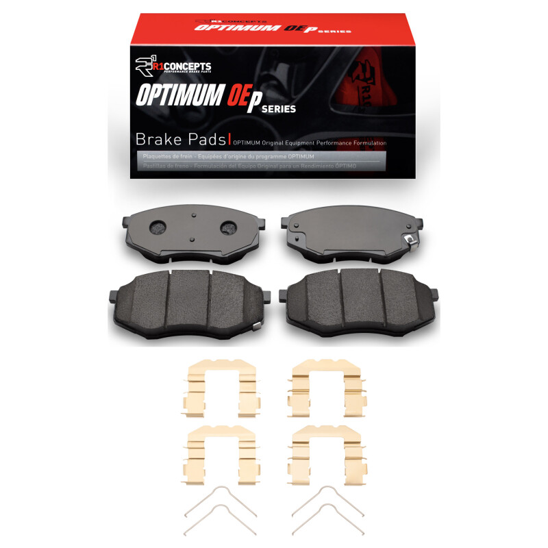 R1 10-11 Hyundai Tucson Front Optimum OE Pads & Hardware Kit