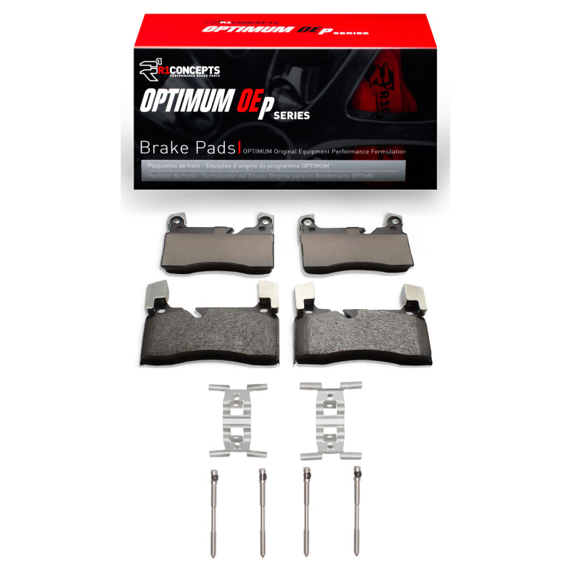 R1 11-15 Mercedes-Benz SLS AMG Rear Optimum OE Pads & Hardware Kit