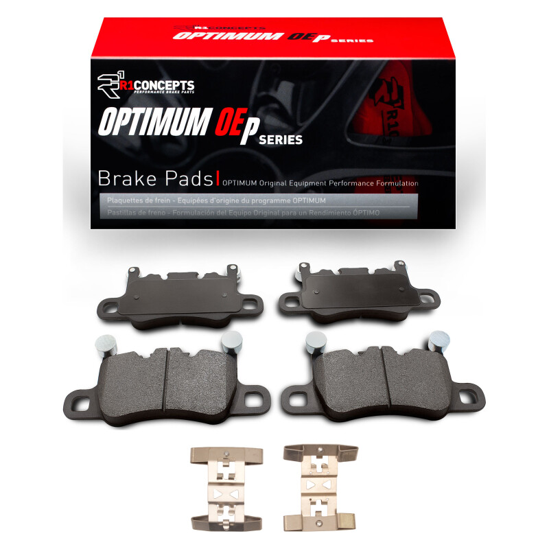 R1 15-24 Bentley Flying Spur Rear Optimum OE Pads & Hardware Kit
