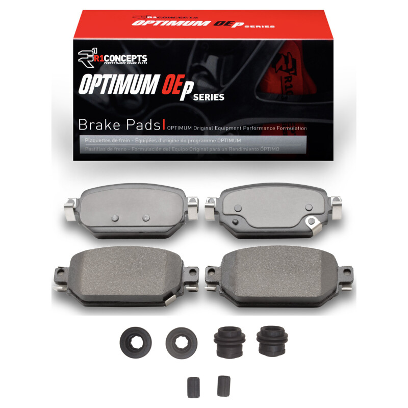 R1 17-24 Mazda CX-3 Rear Optimum OE Pads & Hardware Kit