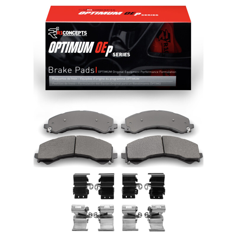 R1 21-25 Chevrolet Express 3500 Rear Optimum OE Pads & Hardware Kit