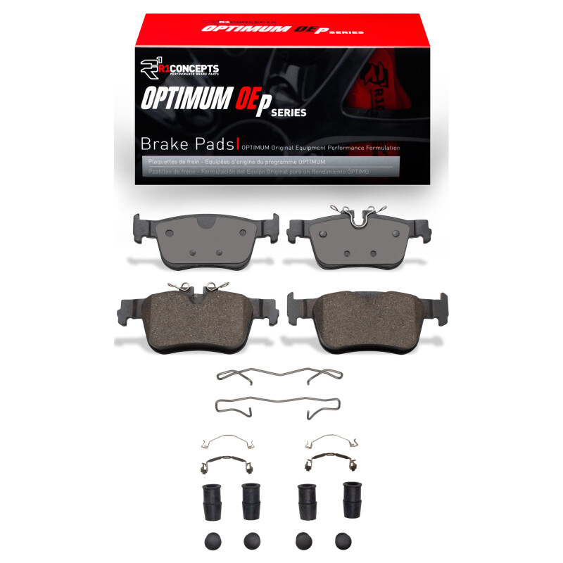 R1 21-25 Volvo XC60 Rear Optimum OE Pads & Hardware Kit