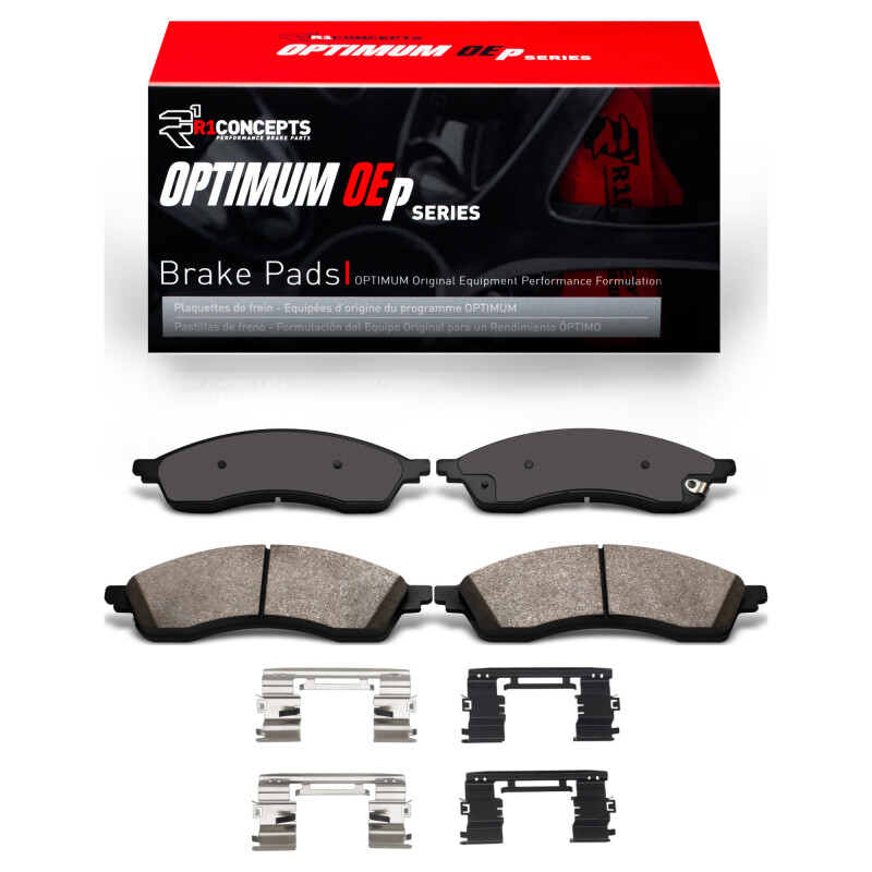 R1 21-24 Ford Edge Front Optimum OE Pads & Hardware Kit