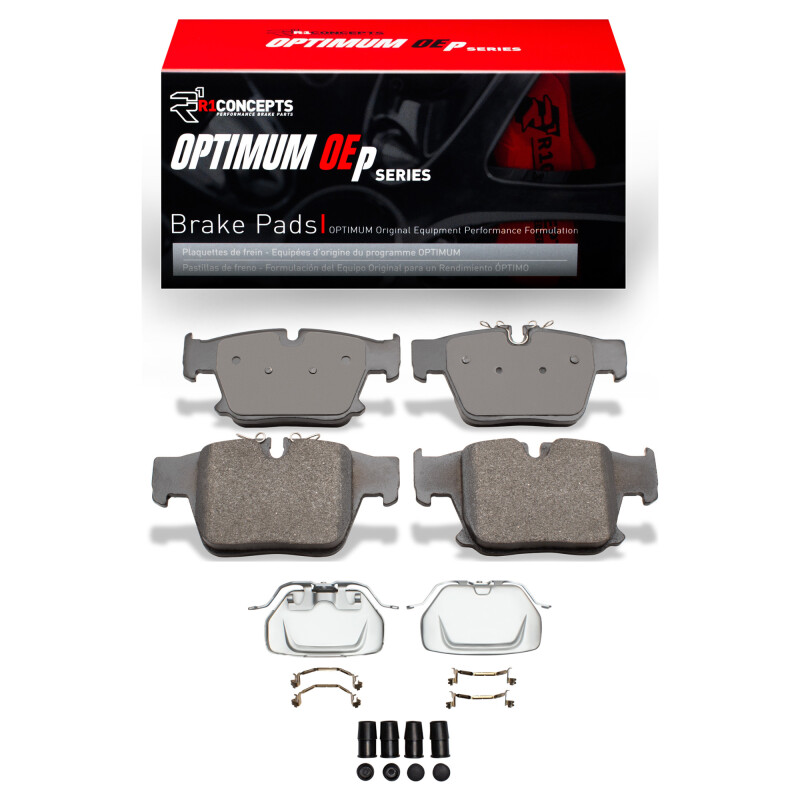 R1 23-25 BMW 740I Rear Optimum OE Pads & Hardware Kit