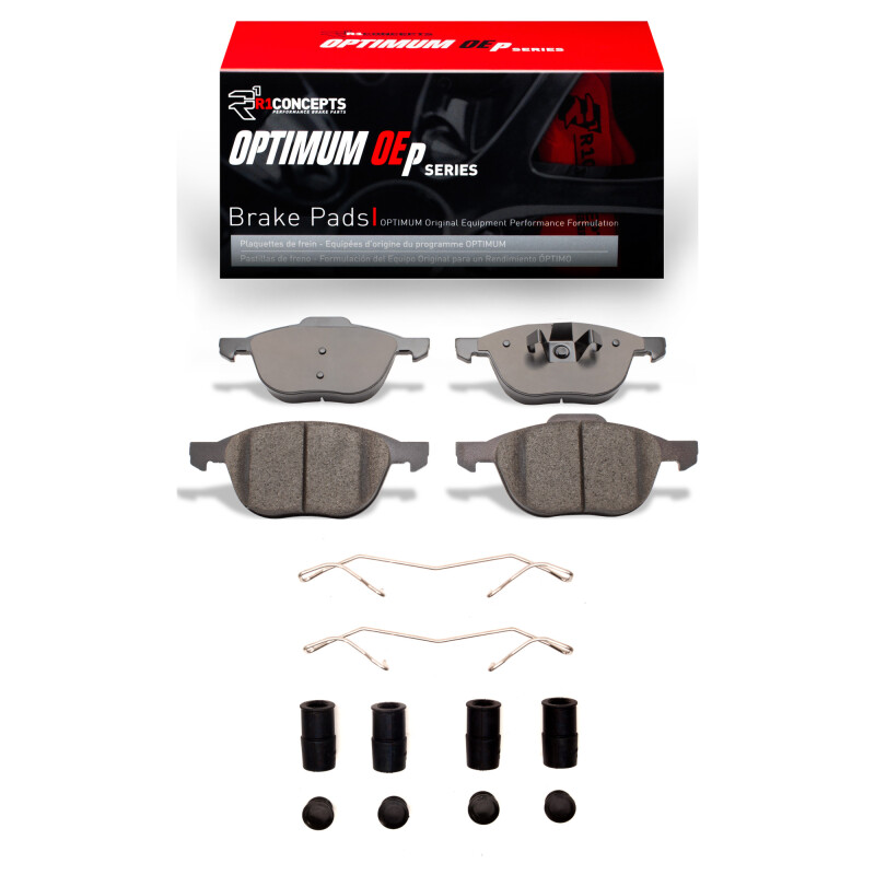 R1 04-18 Ford Focus Front Optimum OE Pads & Hardware Kit