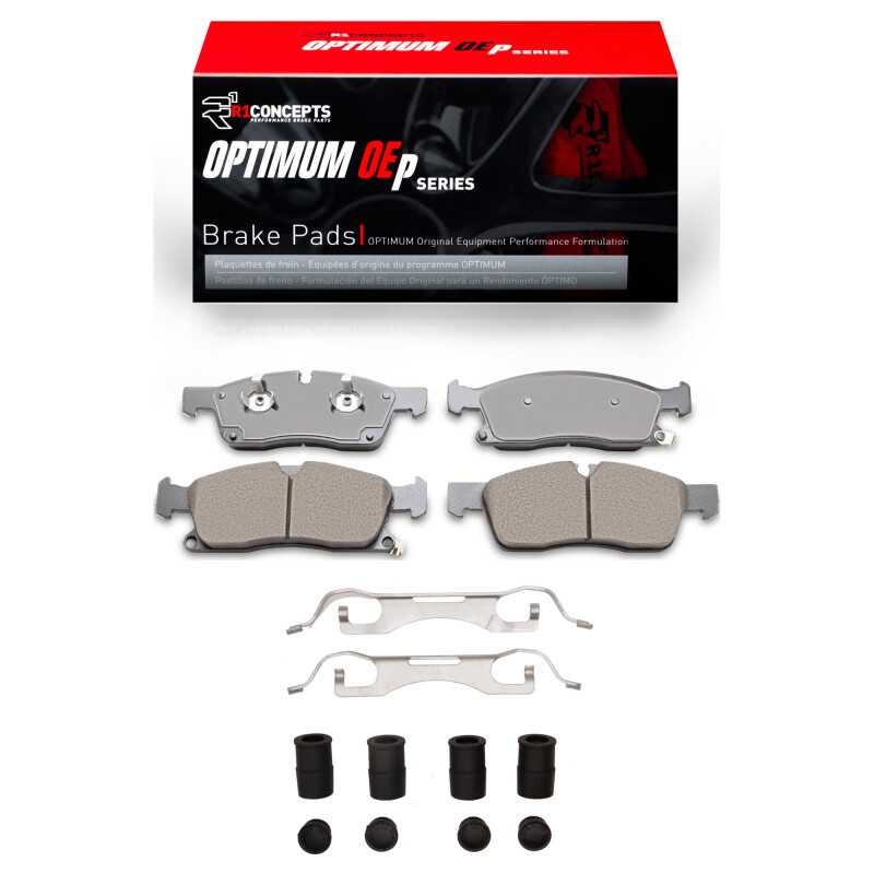 R1 12-18 Mercedes-Benz GL350 Front Optimum OE Pads & Hardware Kit