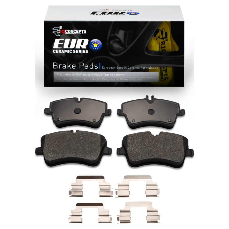 R1 01-05 Mercedes-Benz C230 Front Euro Ceramic Pads & Hardware Kit