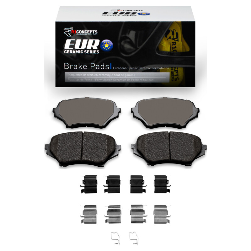 R1 06-15 Mazda MX-5 Miata Front Euro Ceramic Pads & Hardware Kit