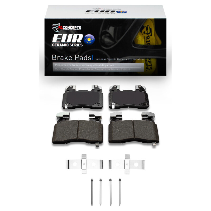 R1 12-17 Chevrolet SS Front Euro Ceramic Pads & Hardware Kit
