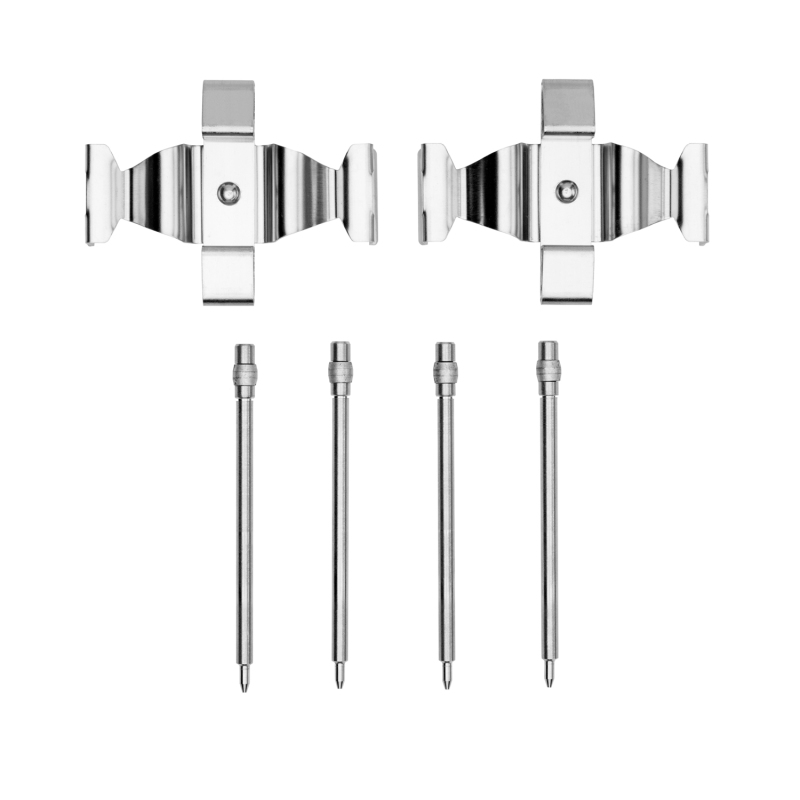 R1 03-09 Mercedes-Benz CLK500 Front Disc Brake Hardware Kit