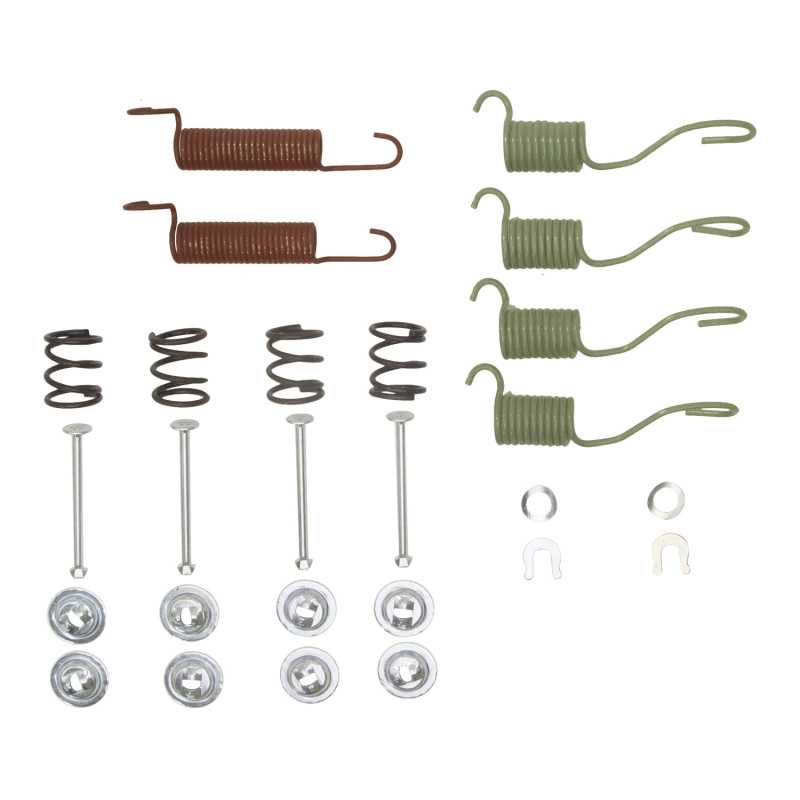 R1 85-89 Nissan D21 Hardbody Pickup Heavy Duty (6 Cylinder Engine) Rear Drum Brake Hardware Kit