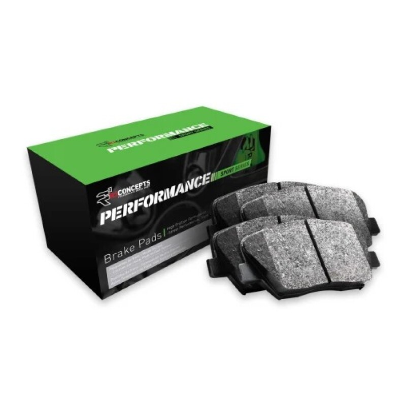 R1 07-13 Mercedes-Benz S600 Front Performance Sport Brake Pads and Hardware Kit