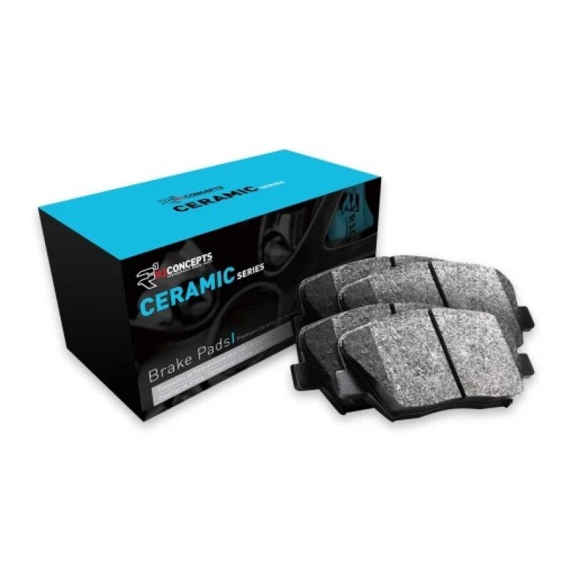R1 07-14 GMC Sierra 1500 2WD (Excl HD & Limited) Rear Ceramic Brake Pads and Hardware Kit