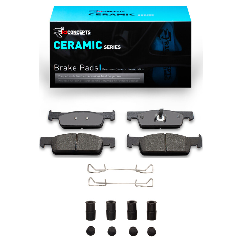 R1 15-17 Renault Logan (Mexico) Front Ceramic Pads & Hardware Kit