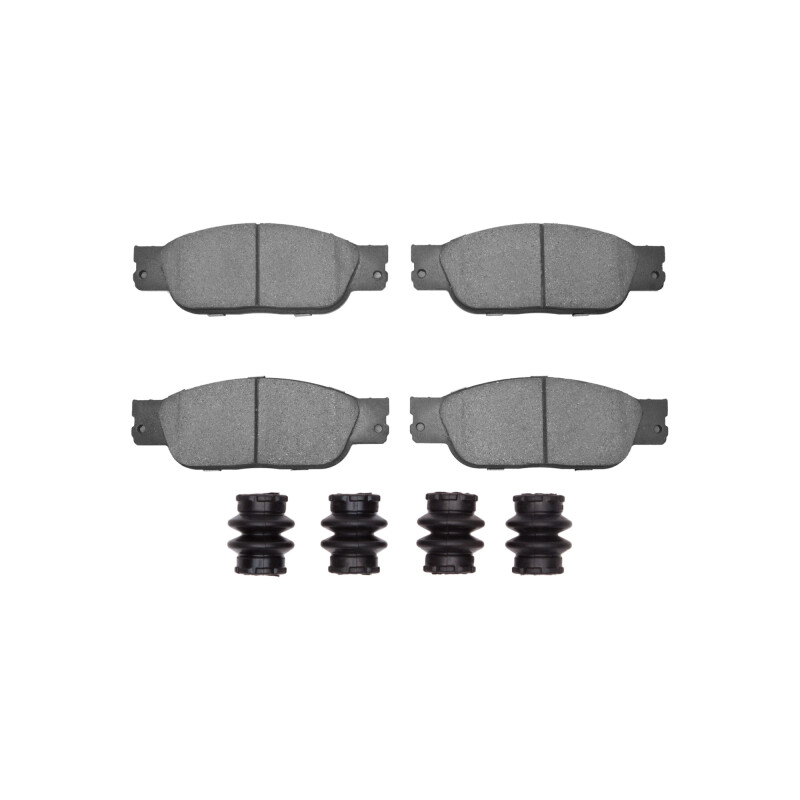 R1 03-05 Jaguar S-Type Front Semi Met Pads & Hardware Kit
