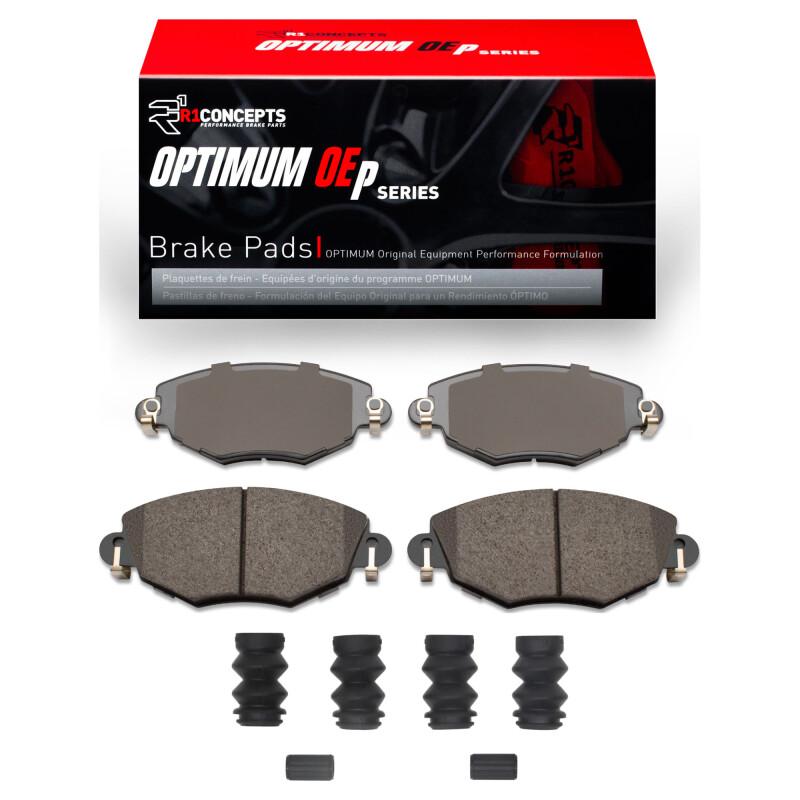 R1 01-08 Ford Mondeo (Mexico) Front Optimum OE Pads & Hardware Kit