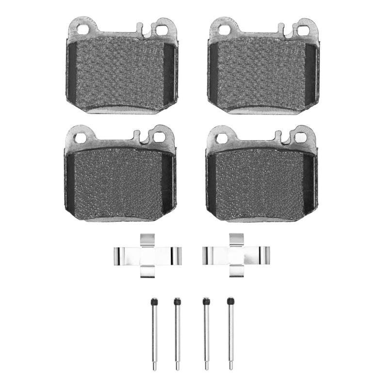 R1 00-05 Mercedes-Benz Ml430 Rear Euro Ceramic Brake Pads and Hardware Kit