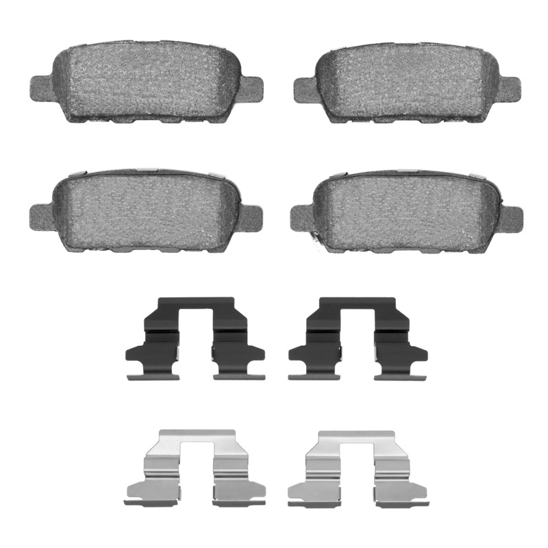 R1 02-25 Renault Safrane (Mexico) Rear Euro Ceramic Brake Pads and Hardware Kit