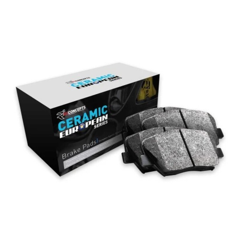 R1 11-19 Bentley Mulsanne Front Euro Ceramic Brake Pads and Hardware Kit