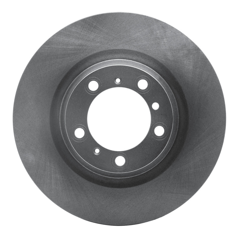 R1 07-16 Porsche Panamera Right Rear Drilled & Slotted Silver Brake Rotor
