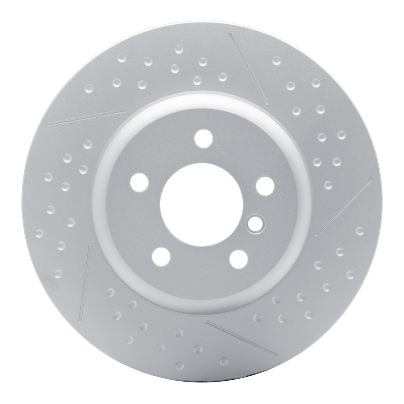 R1 13-21 BMW 430I xDrive Rear Carbon Alloy GeoMET Dimpled & Slotted Rotor