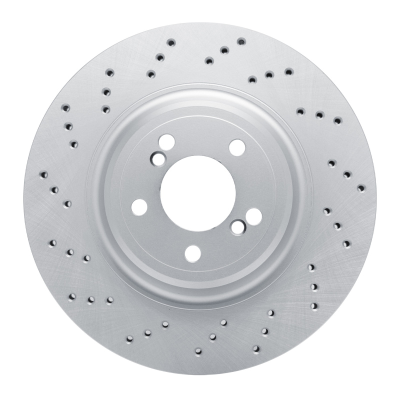 R1 15-20 BMW M4 Left Rear Drilled GeoSPEC Coated Rotor