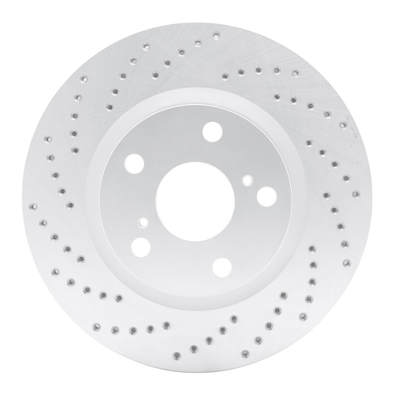 DFC 06-20 Lexus ES350 Front Left Drilled Geoperformance Rotor