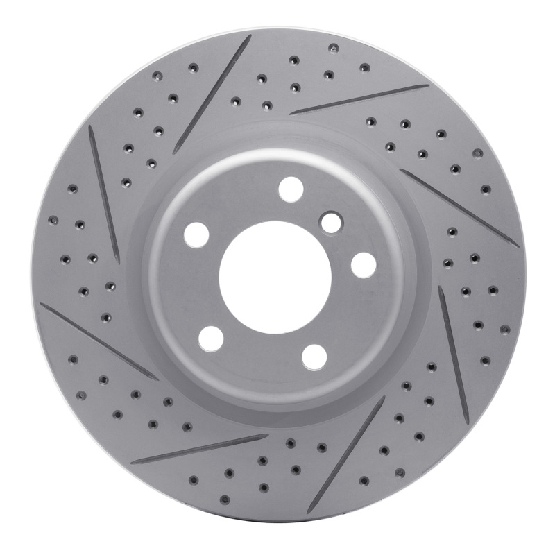 DFC 12-20 BMW 118i (Mexico) Rear Left Drilled & Slotted Geoperformance Rotor