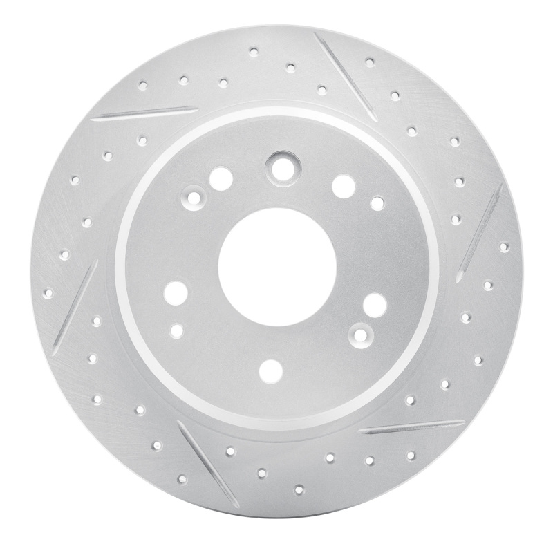 DFC 99-11 Acura TL Rear Right Drilled & Slotted Geoperformance Rotor