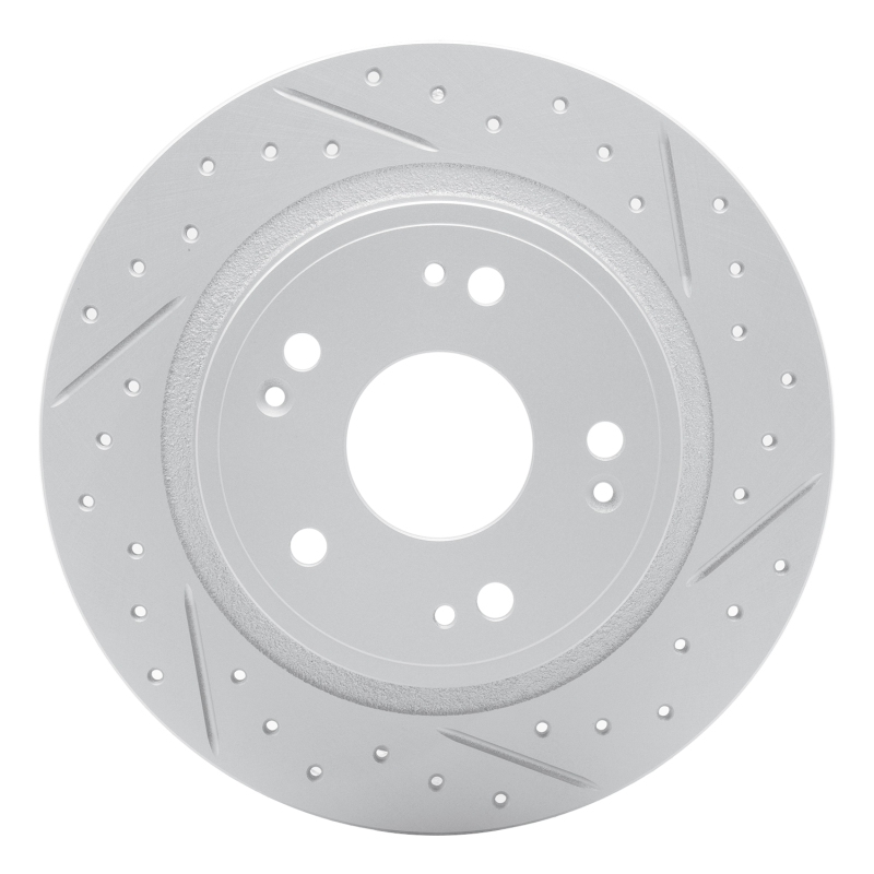 DFC 05-22 Acura TSX Rear Right Drilled & Slotted Geoperformance Rotor